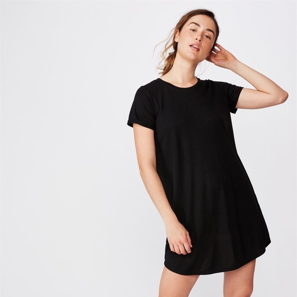 J crew tshirt jersey casual mini dress
